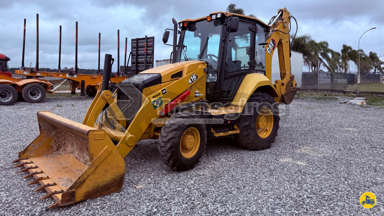 RETRO ESCAVADEIRA CATERPILLAR 416 Tração 4x4 Transgires - SJP SAO JOSE DOS PINHAIS PARANÁ PR